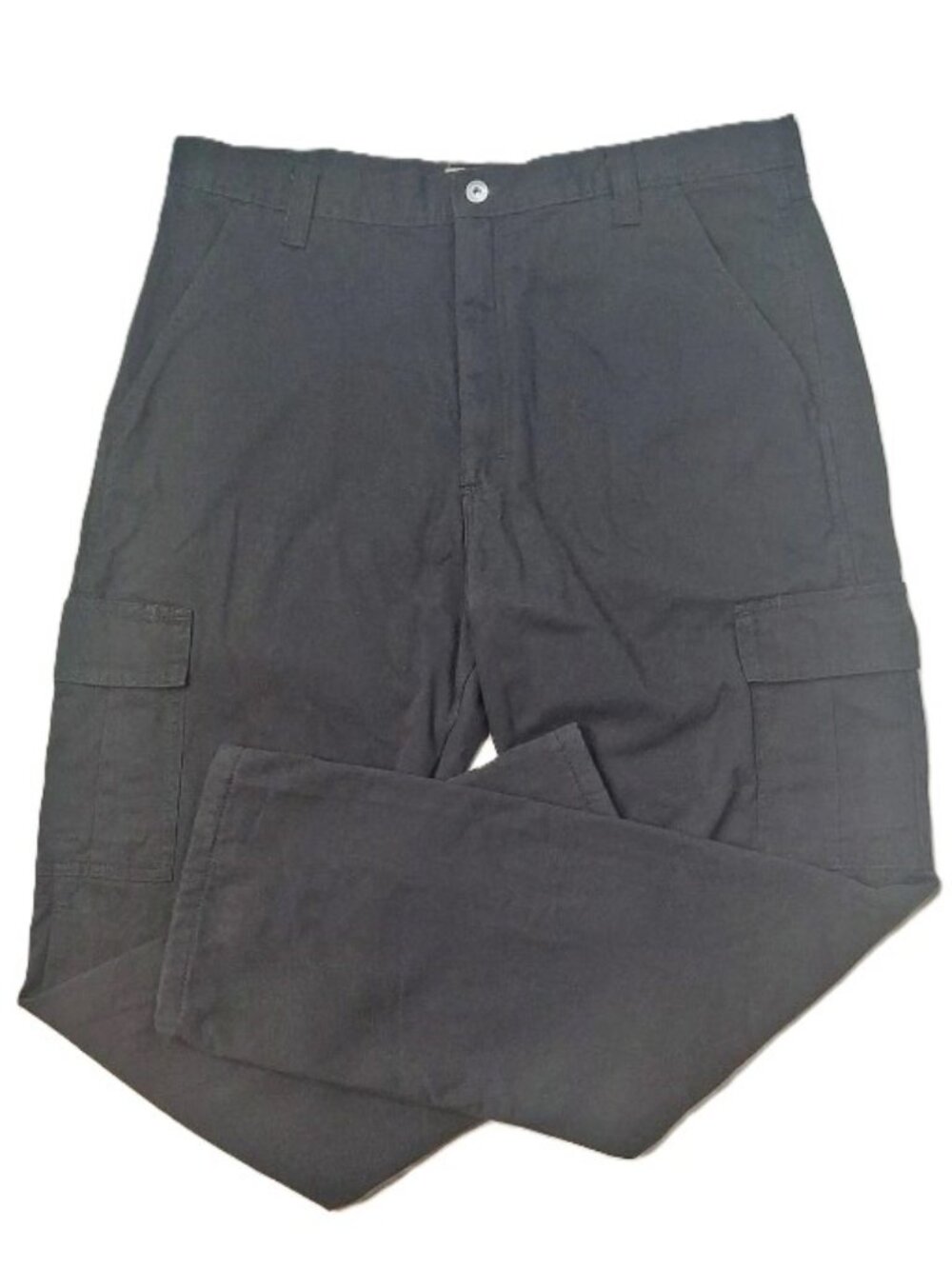 Wrangler Authentics Men's Fleece Lined Cargo Pants Black 36x34 Warm Winter